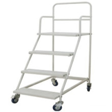 Powder coating,Pb-free and UV resistance platform hand truck/Stainless Mobile Weighing Pallet Cart/Logistic cart
